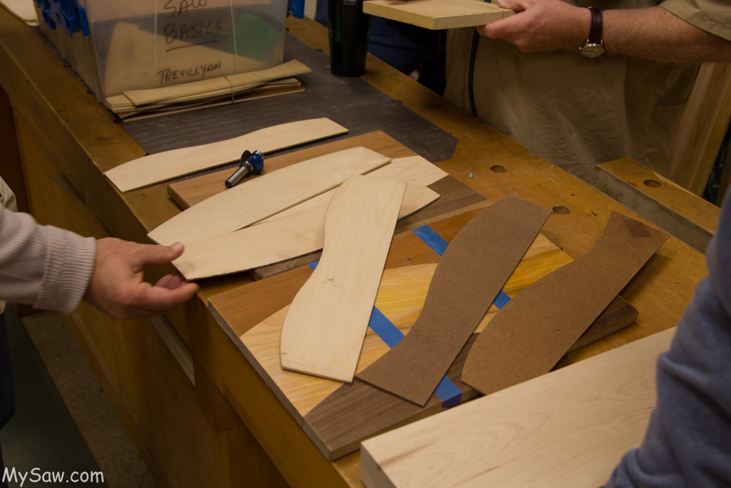 Curve templates. MySaw